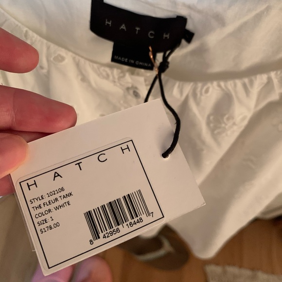 Hatch Eyelet Fleur Tank - Picture 3 of 3